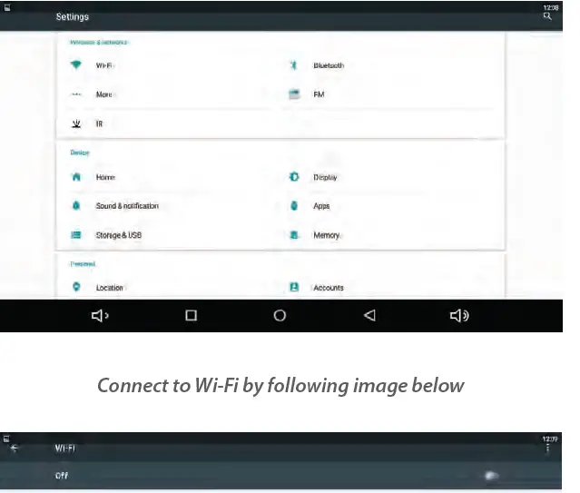 Pyle PLDANDHR1056KT Android Car Monitor Headrest Touchscreen 5