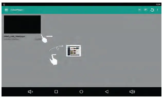Pyle PLDANDHR1056KT Android Car Monitor Headrest Touchscreen 9