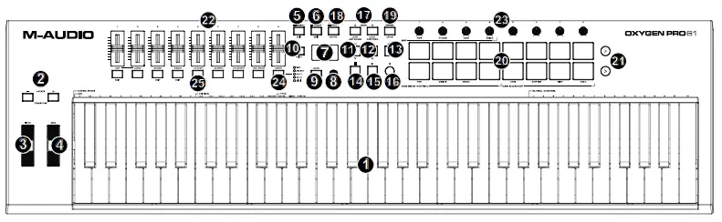 M-AUDIO-Oxygen-Pro-61-61-key-Keyboard-Controller-1