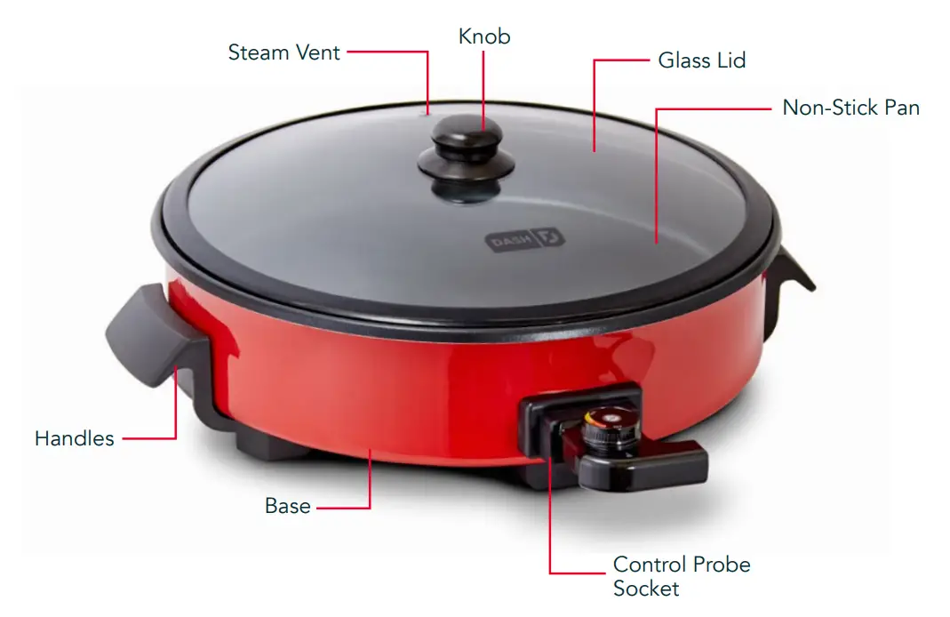 Dash Family Size Electric Skillet-1
