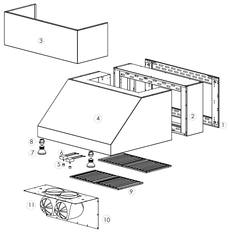 RCS RVH36 Ventilation Hoods - Fig 4