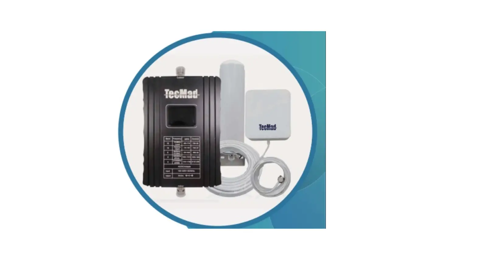 Techmad Cell Phone Signal Booster User Manual Techmad Cell Phone Signal Booster User Manual