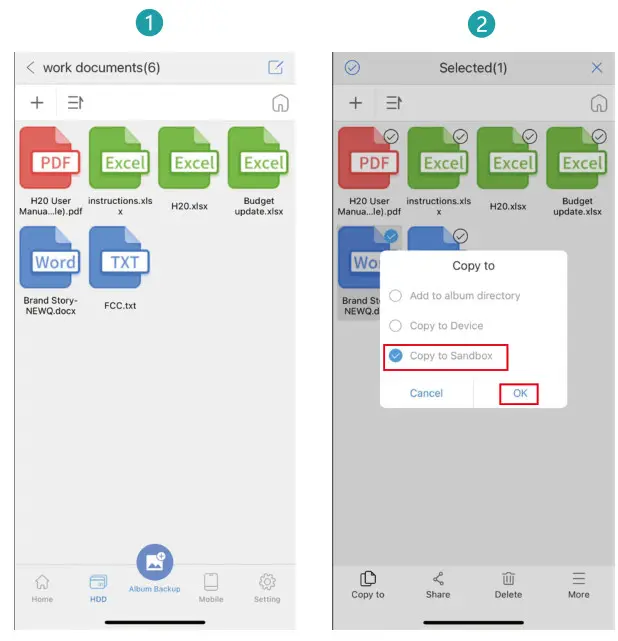 NewQ H20 Phone Backup Hard Drive - 15