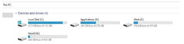 NewQ H20 Phone Backup Hard Drive - 18