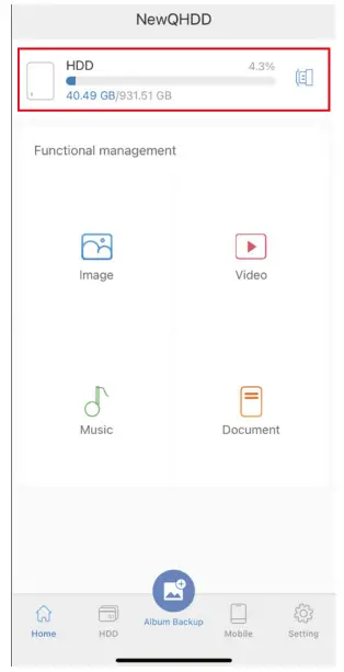 NewQ H20 Phone Backup Hard Drive - 7