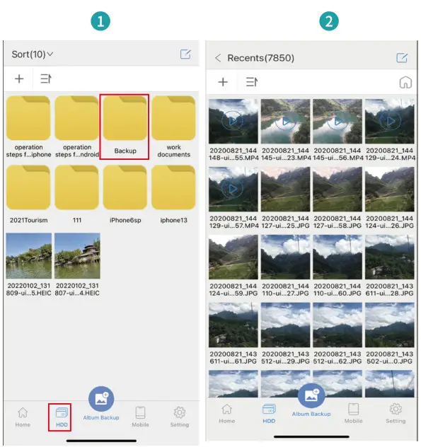NewQ H20 Phone Backup Hard Drive - 9