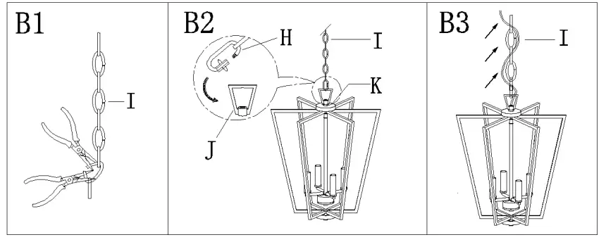 Uolfin-5069610-4-Light-Brushed-Gold-with-Geometric-Shape-Modern-Contemporary-Cage-Chandelier-FIG5