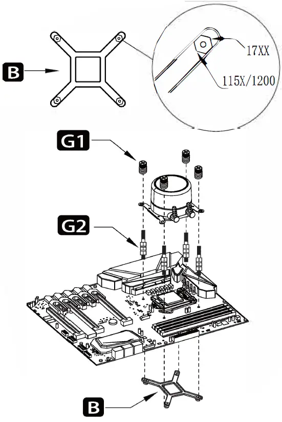 jONSBO TW7-240 Integrated Water Cooling 15