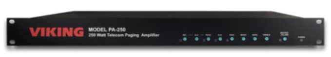 VIKING PP-250 250 Watt 70V Paging Power Amplifier - Related Products1