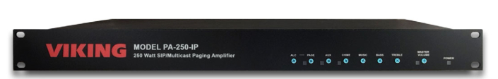 VIKING PP-250 250 Watt 70V Paging Power Amplifier - Related Products2