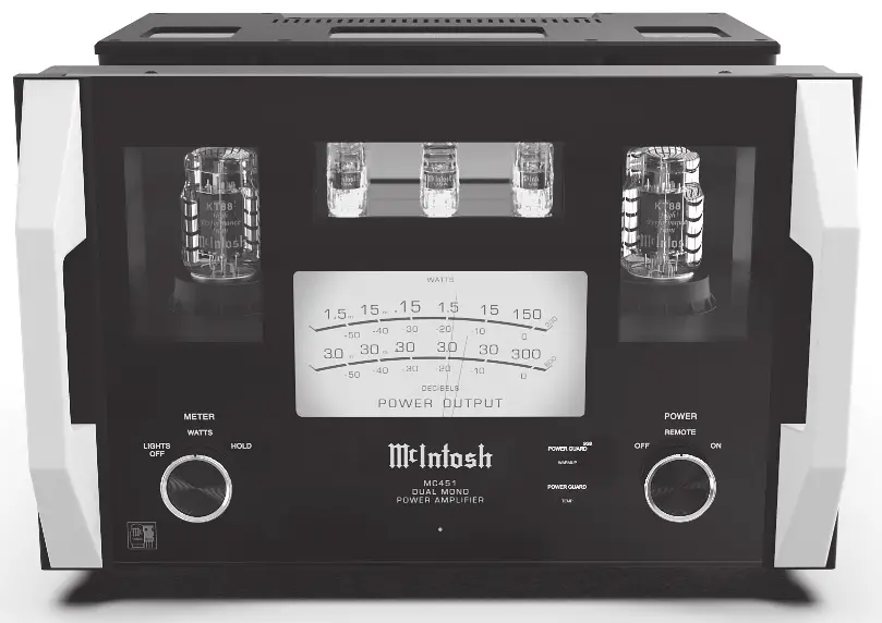 McIntosh MC451 Dual Mono Power Amplifier