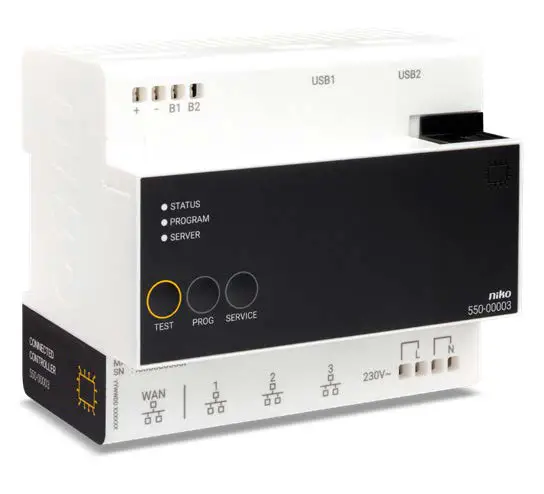 Niko 550-00003 Connected Controller Owner's Manual