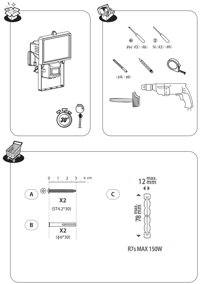Inspire 3276005905627 Yonkers LED Spotlight - Figure 1