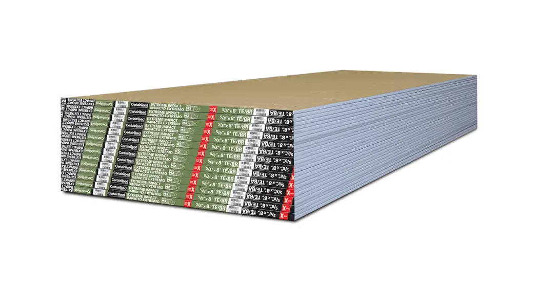 Certainteed 640353 Moisture Resistant Regular Drywall Panel Instructions