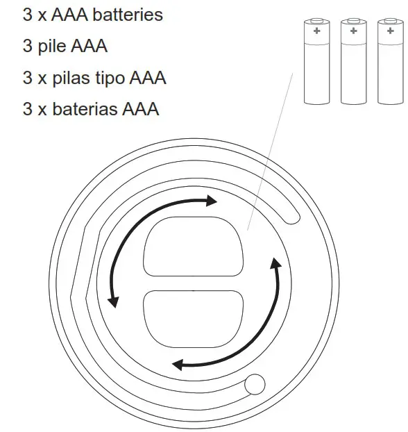 ewent V16 Safety Emergency Light - BATTERY