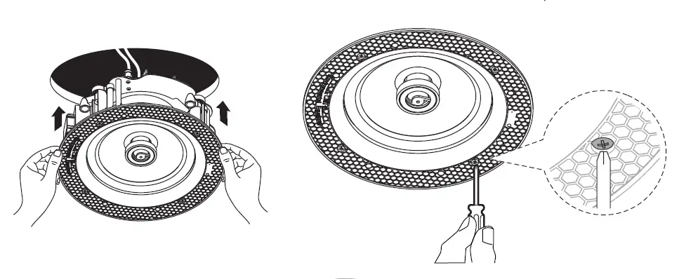 AUDIBAX-CS5T 40W-RMS-Ceiling-Installation-Loudspeaker-06