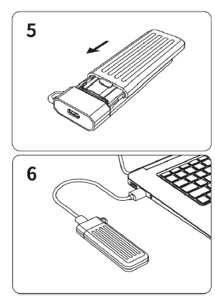 ORICO M2 Series M.2 SSD Enclosure 2