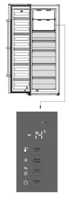Display panel inside