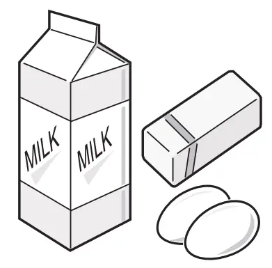 Dairy products and eggs