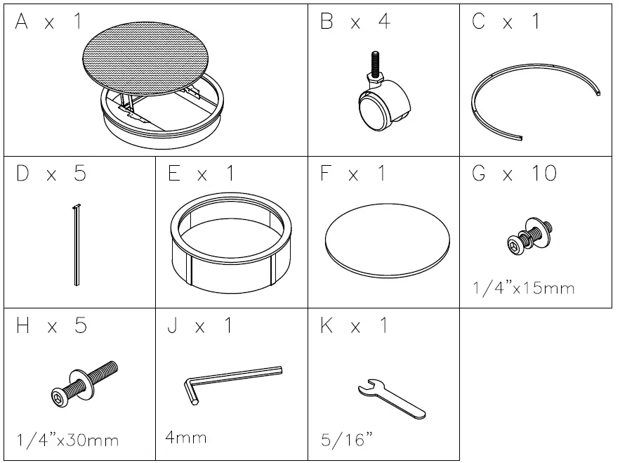 ASHLEY-T964-8 -Living-Room-Fridley-Nesting-Coffee-Table-FIG-1
