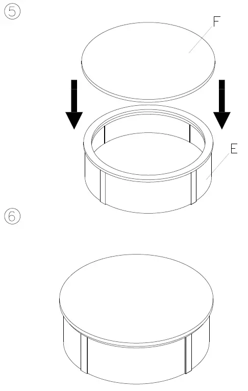 ASHLEY-T964-8 -Living-Room-Fridley-Nesting-Coffee-Table-FIG-4