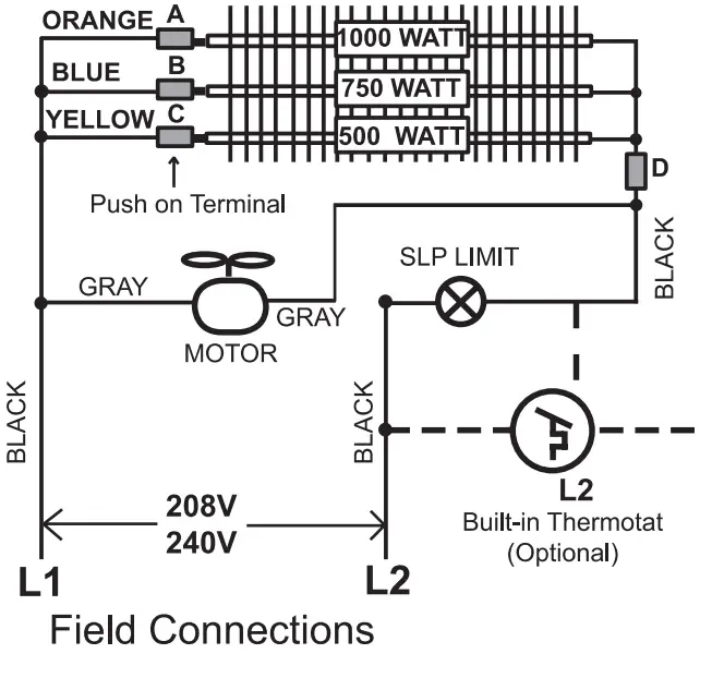 King Electrical Pic A Watt Ultra Designer Wall Heater-fig8