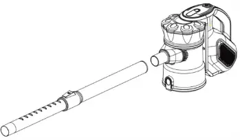 HYUNDAI HHE203201 Feather Stick Vacuum Cleaner - PART DESCRIPTION2