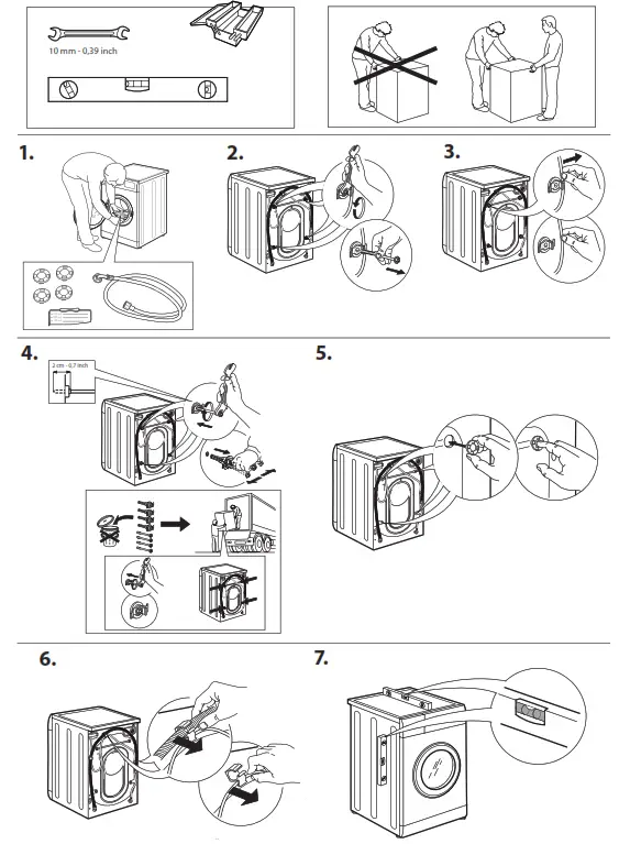 Whirlpool 8050147653951 Washing Machines - Fig1