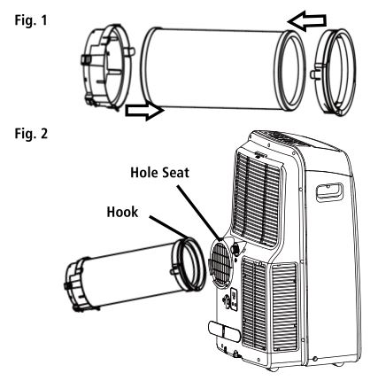 Whynter BTU Portable Air Conditioner With Heater - Fig. 1 & 2