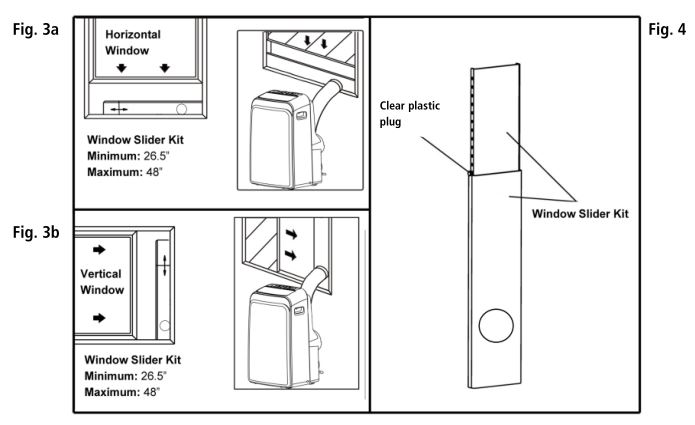 Whynter BTU Portable Air Conditioner With Heater - Fig. 3 & 4