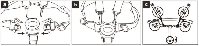 LIVINGbasics LB-KDD-H003 Portable Folding High Chair-fig4