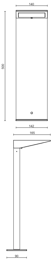 LEVITON-Square-LED-Bollard-Light-FIG-10