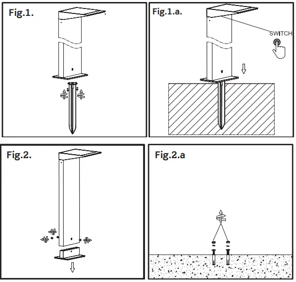LEVITON-Square-LED-Bollard-Light-FIG-2