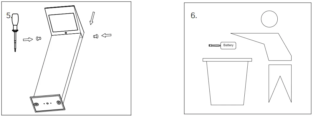 LEVITON-Square-LED-Bollard-Light-FIG-9