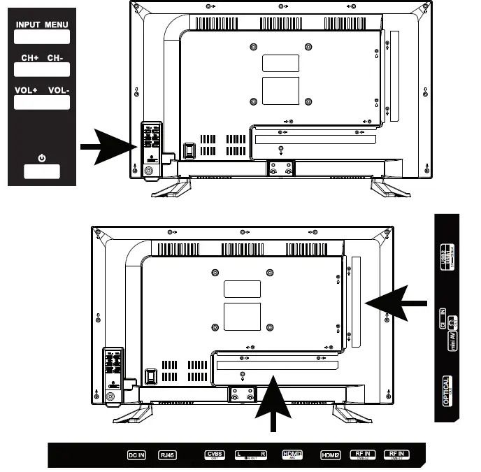 MAJESTIC SLT241 Smart TV With Bluetooth 9