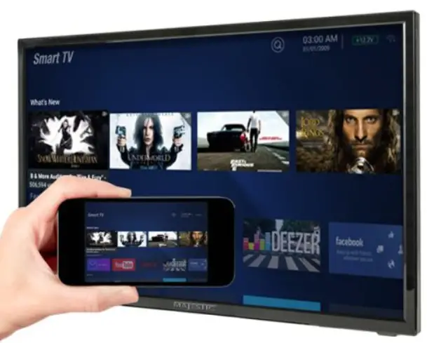 MAJESTIC SLT241 Smart TV With Bluetooth