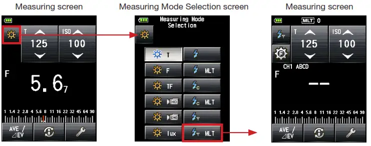 SEKONIC LiteMaster Pro 478DR-U-PX Light Meter for Phottix Strato II System - Flash Mode