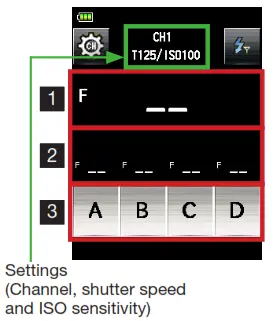 SEKONIC LiteMaster Pro 478DR-U-PX Light Meter for Phottix Strato II System - How to use Flash Control Mode 2
