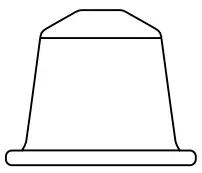 NESPRESSO Essenza Plus D Cherry Red -- Box