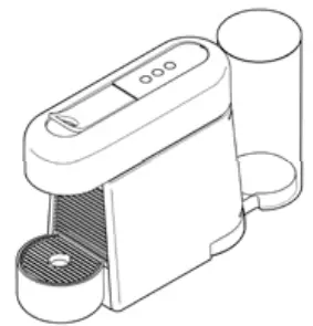 NESPRESSO Essenza Plus D Cherry Red -- Coffee