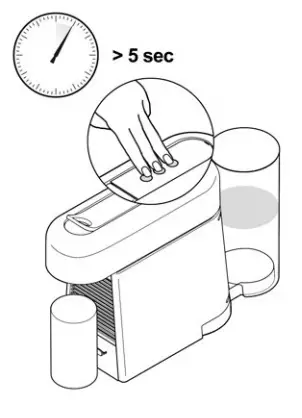 NESPRESSO Essenza Plus D Cherry Red -- To enter