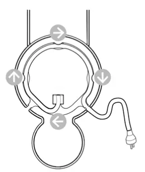 NESPRESSO Essenza Plus D Cherry Red -- length