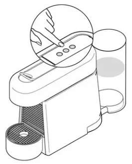 NESPRESSO Essenza Plus D Cherry Red -- machine