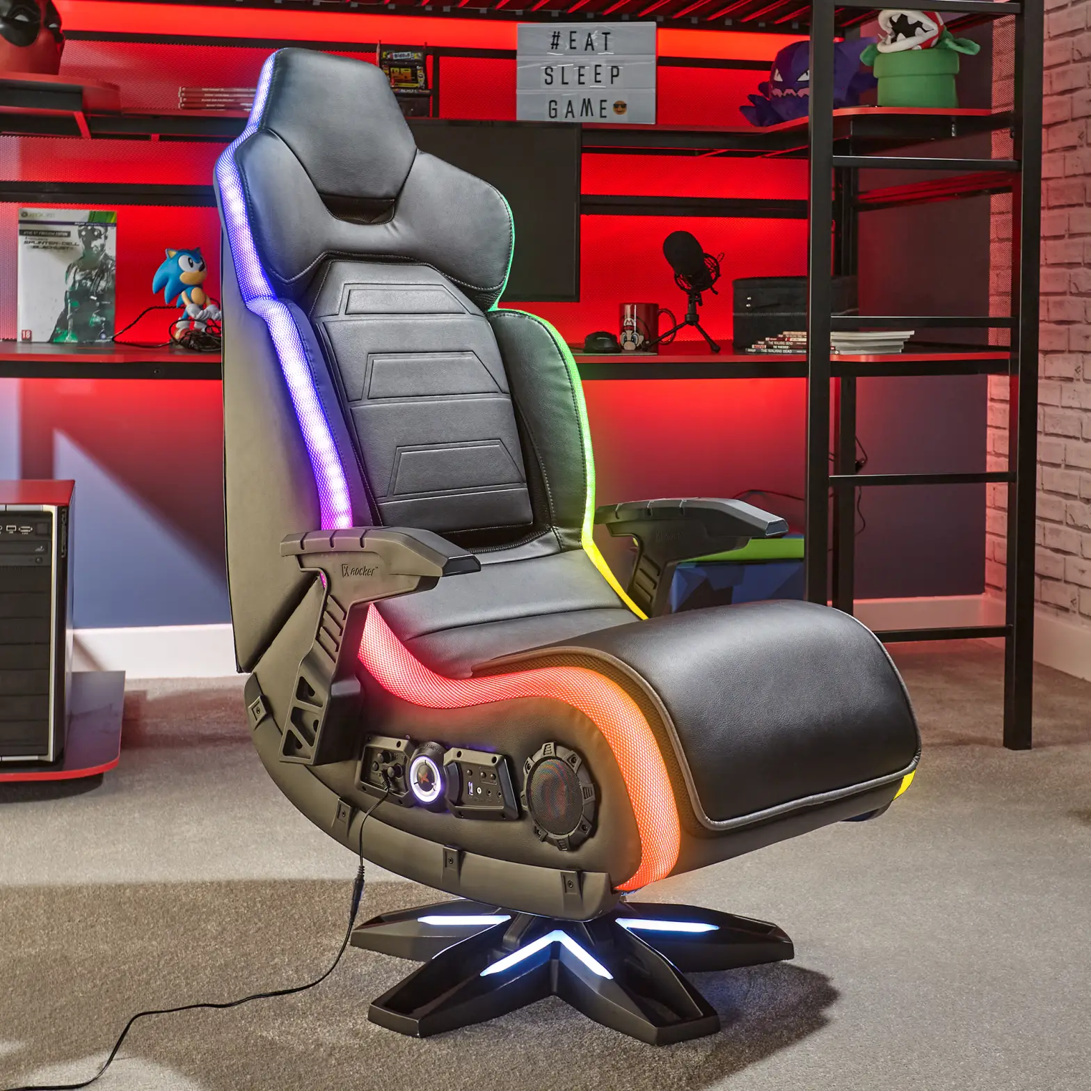 Kmart Rc-01 Rgb Rocker Gaming Chair User Manual