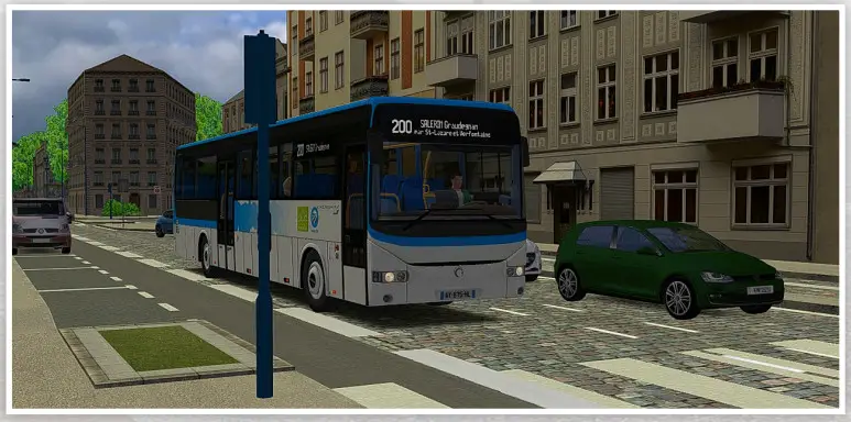 HALYCON OMSI 2 ADDON IRISBUS Intercity Pack - CROSSWAY 12.8B
