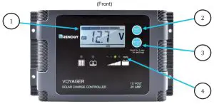 Voyager 20A PWM Waterproof PWM Controller-Front