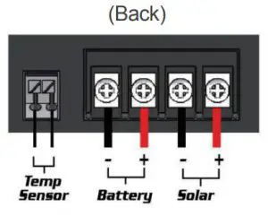 Voyager 20A PWM Waterproof PWM Controller-Wiring
