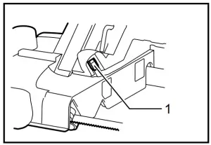 makita DPB180 Cordless Portable Band Saw - lamp