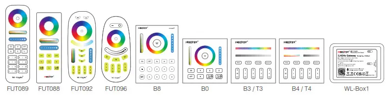 MIBOXER Smart LED Strip Controller- remote