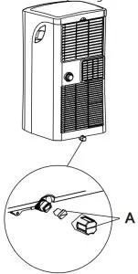 Domo-elektro DO263A Mobile Air Conditioning - CLEANING